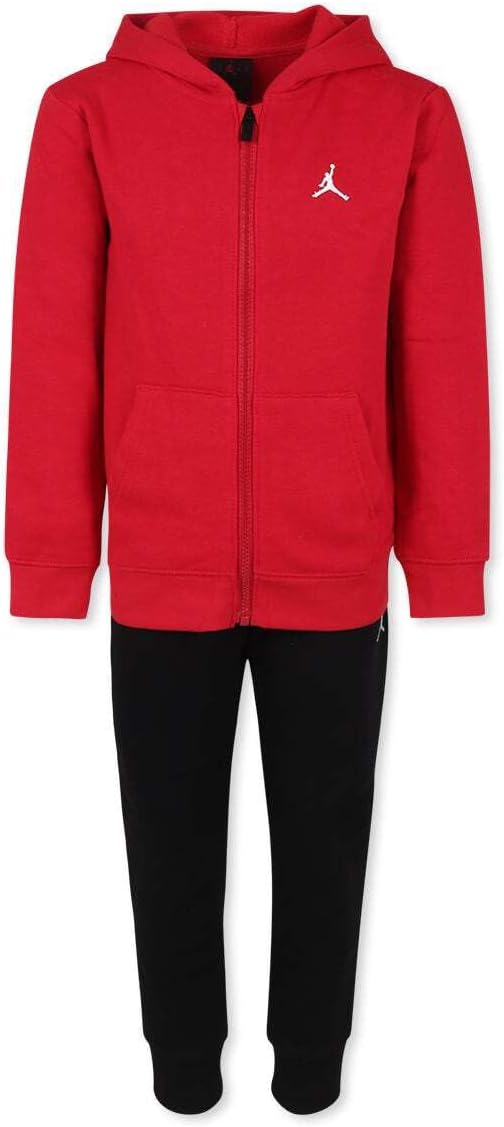Jordan Fleece Little Kids Full Zip Hoodie Set