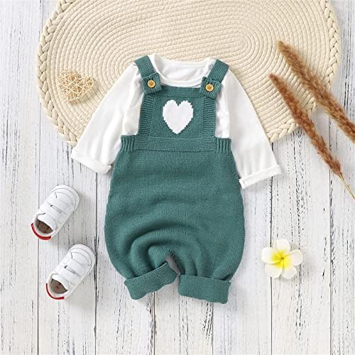 Adorable Heart Pattern Romper for Baby