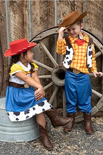 Little Adventures Costume Cowboy and Cowgirl Felt Hats for Girls
