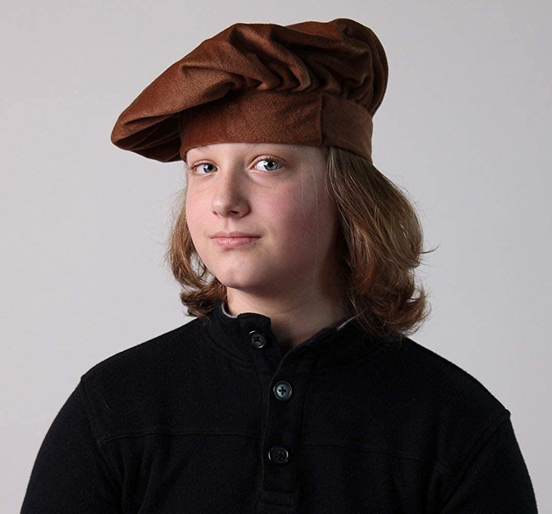 Renaissance Velour Hat for Youth and Adults