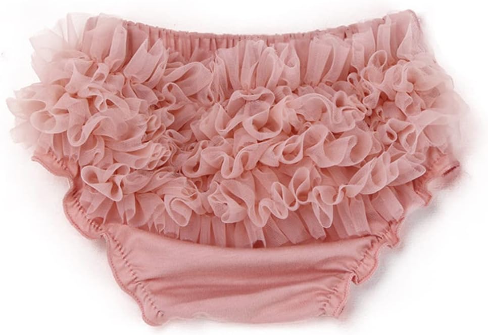 Stylish Cotton Diaper Cover Mesh Lace Ruffle Perfect for Photography