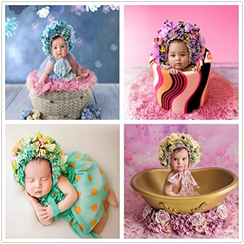 Stylish Baby Sitter Hat with Floral Design