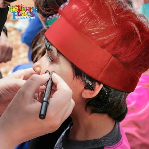 Novelty Place Red Hairy Costume Headband