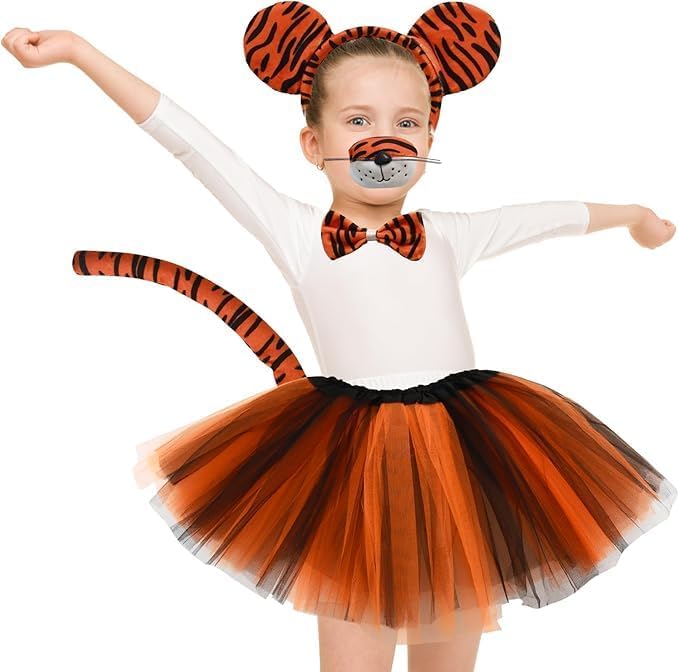 KidsGirls Tiger Costumes