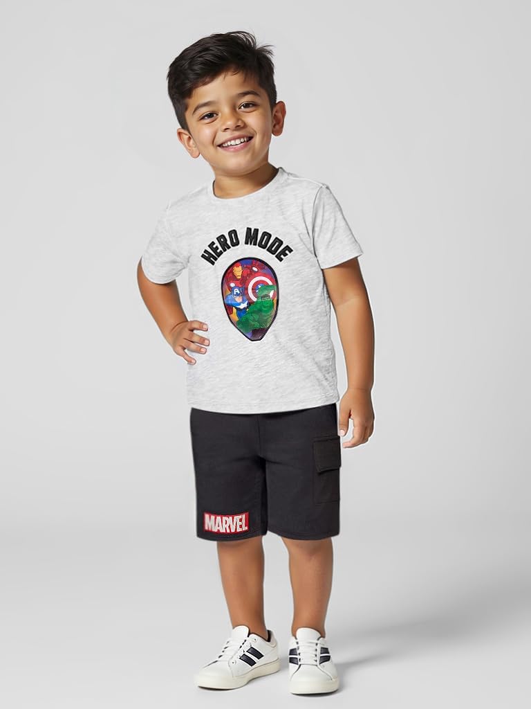 Marvel Spider-Man Boys T-Shirt Shorts Set