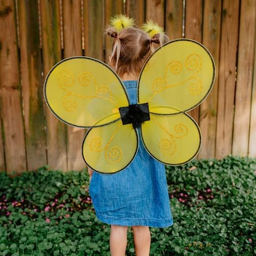 Dress-Up Accessory - Bumble Bee Wings YellowBlack One Size