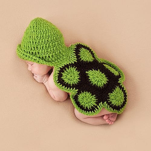 BABY TURTLE KNIT COSTUME Set