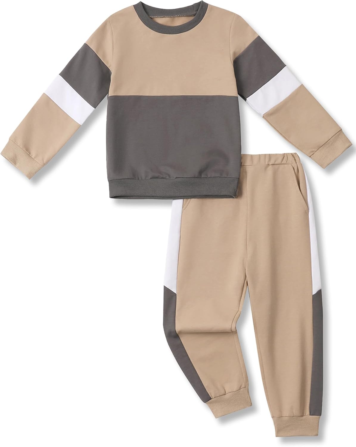 Hevemexy Toddler Boys Fall Winter Set