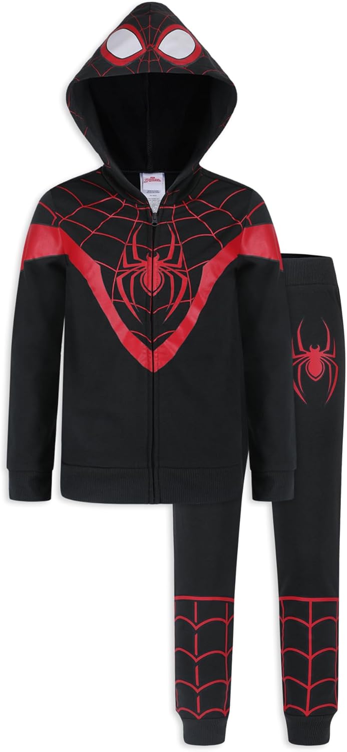 Marvel Spider-Man Boys 2-Piece Hoodie Pants Set