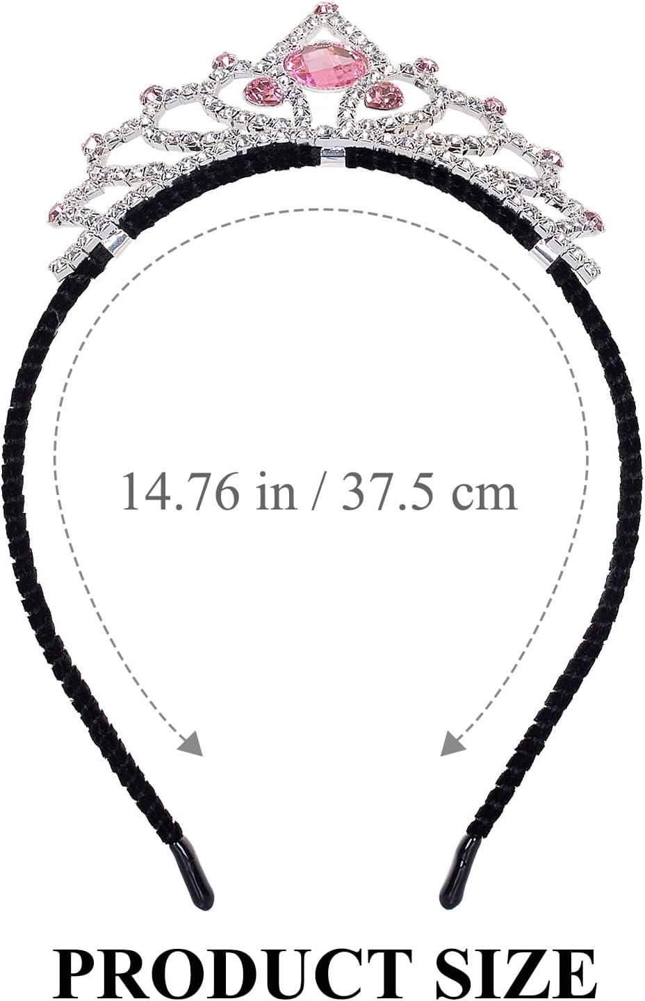 Rhinestone Princess Tiaras - GLOW with Elegance for Kids
