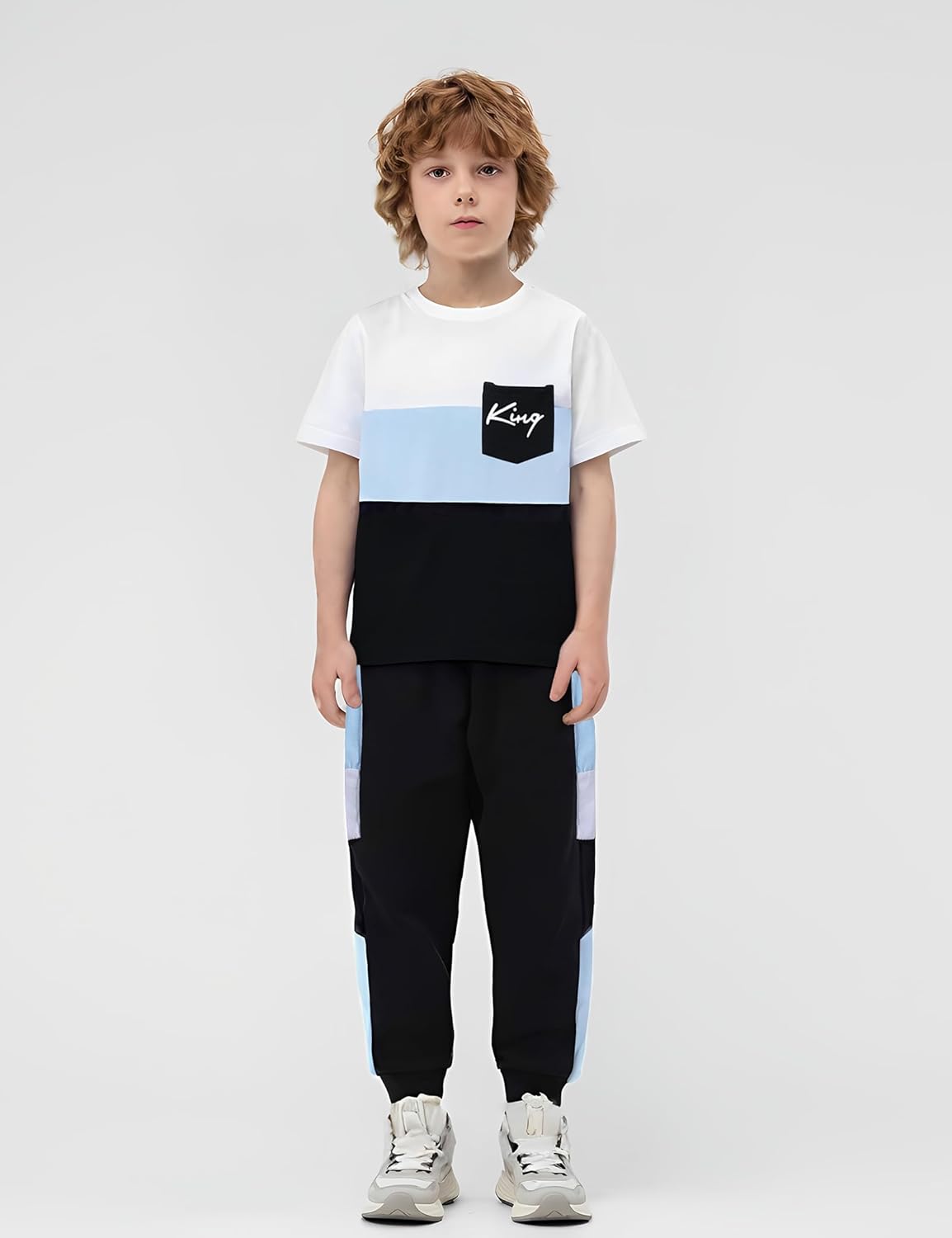 Klyatpxoen Boys Clothing Set Size 6-12