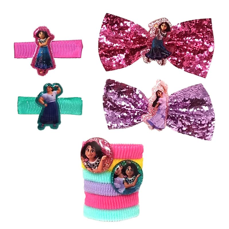 Disney Encanto 10pc Party Time Hair Accessories
