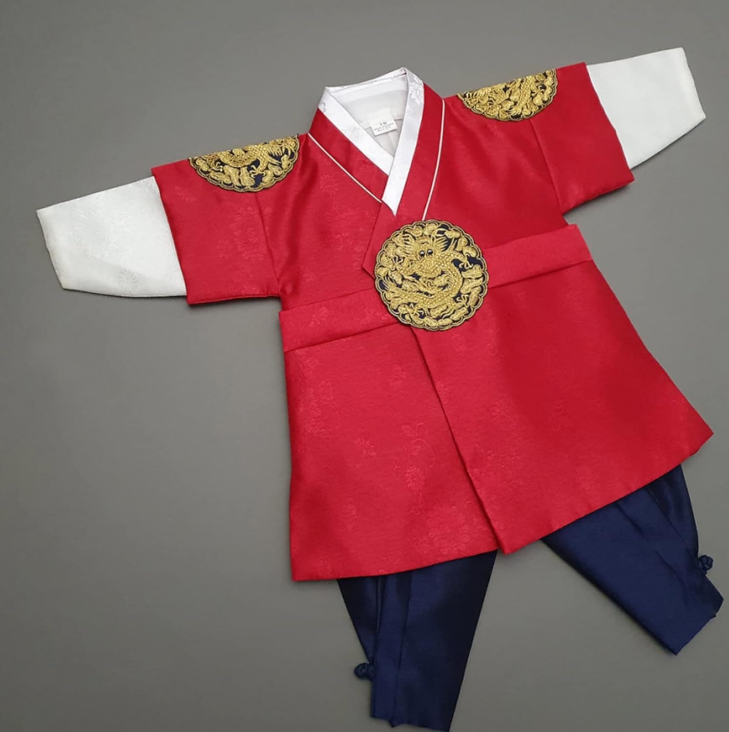 Korean Boy Gold Embroidery Hanbok