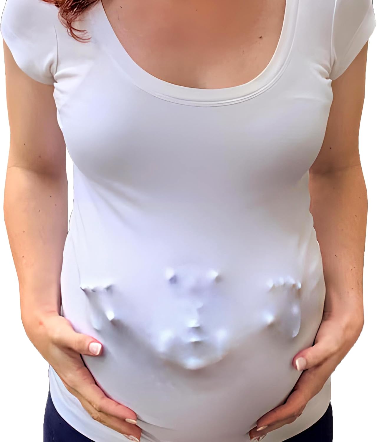 SUIZU Demon Maternity Halloween Costume - Pregnant Mom and Dad Maternity Halloween Props