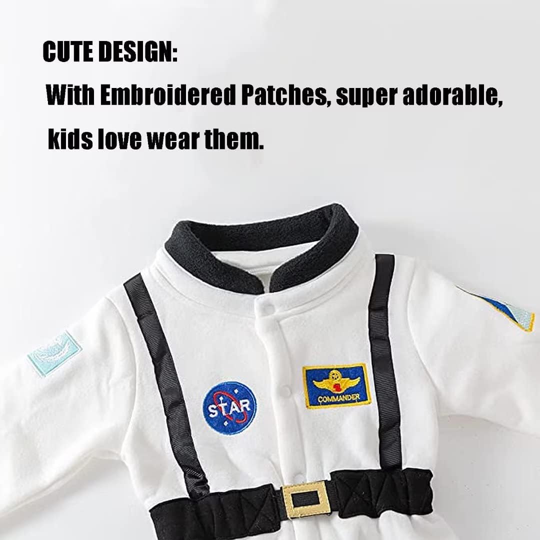Baby Astronaut Costume Toddler Romper Halloween Daily and Cosplay