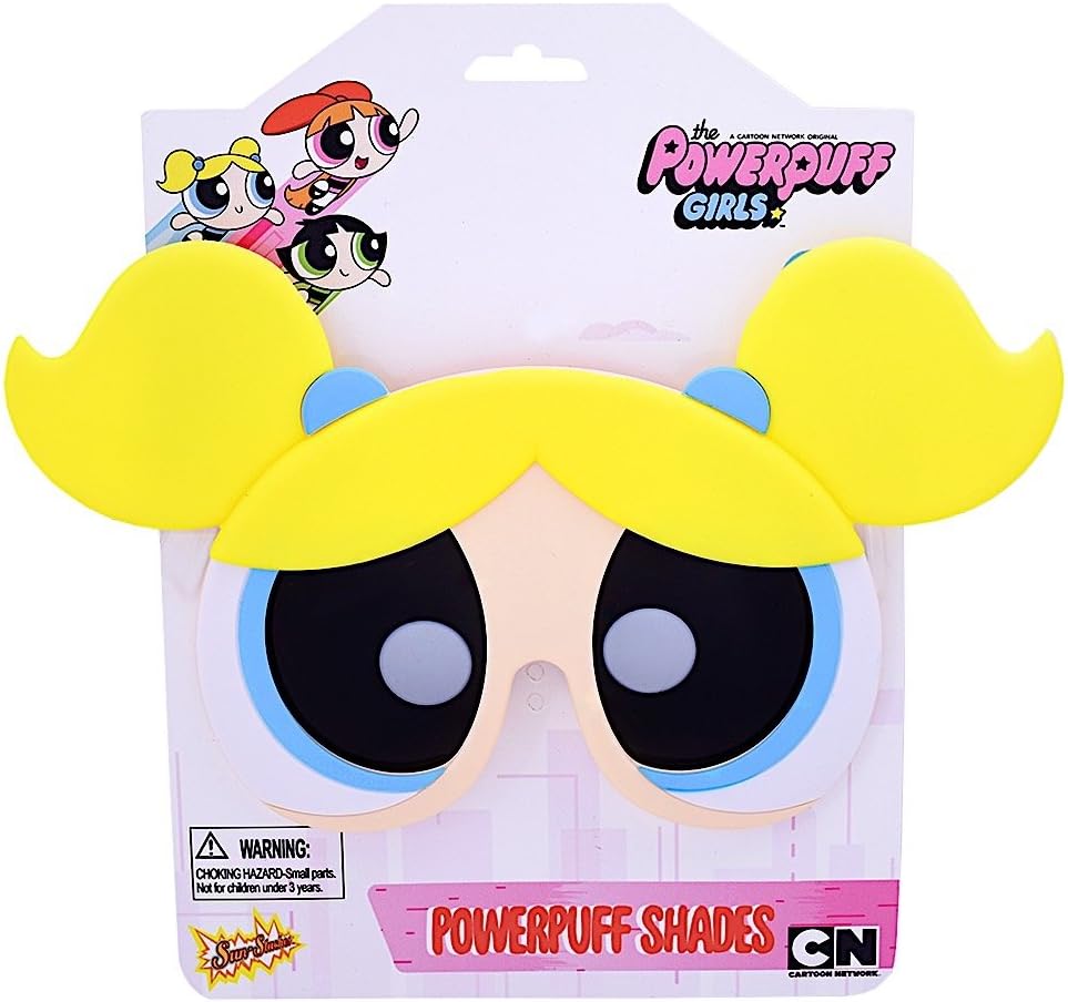 Sun-Staches Power Puff Girls Costumes Sunglasses UV Protection Like a Pro