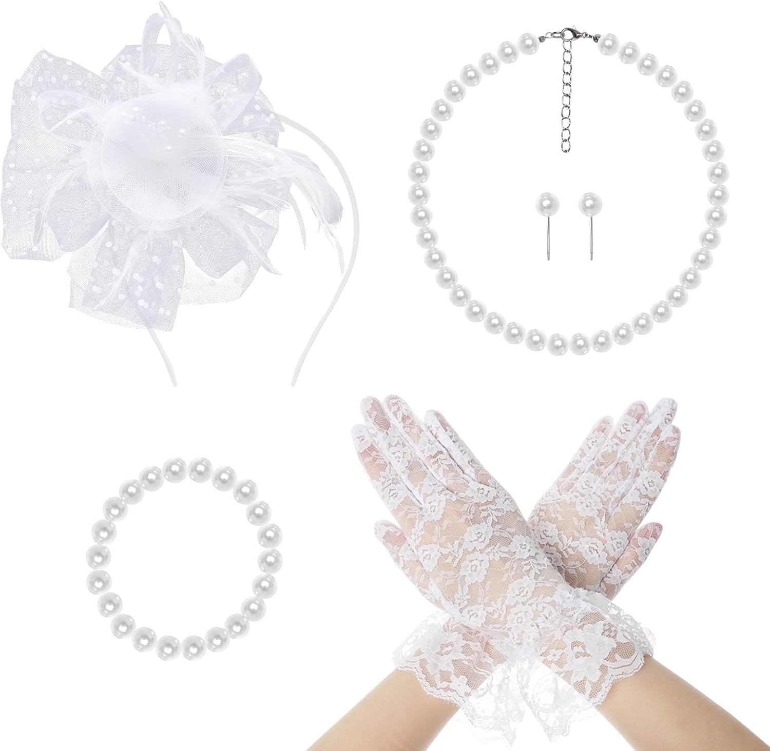 Fumwase 5Pcs Tea Party Favor Kit
