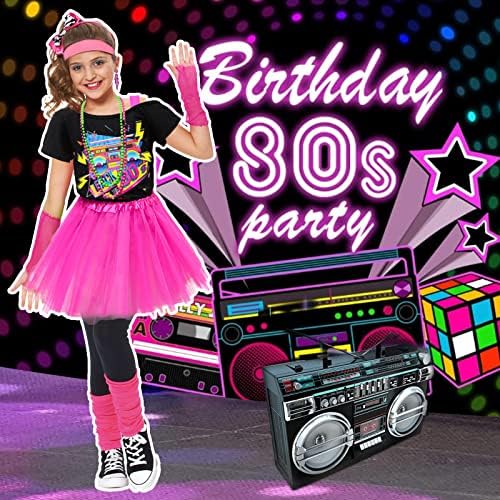 1980s Party Accessories for Girls Retro Cosplay costumes 80s theme