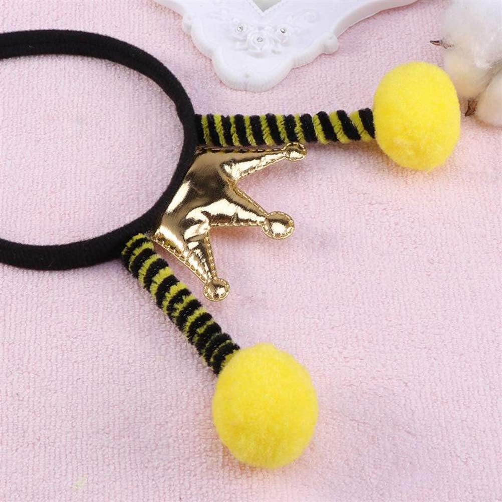 Bee Headband with Crown Antennas Ears