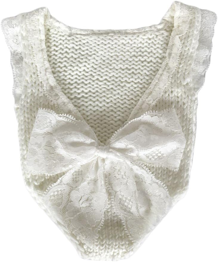 Zeroest Baby Girls Newborn Crochet Romper - Perfect for Photography
