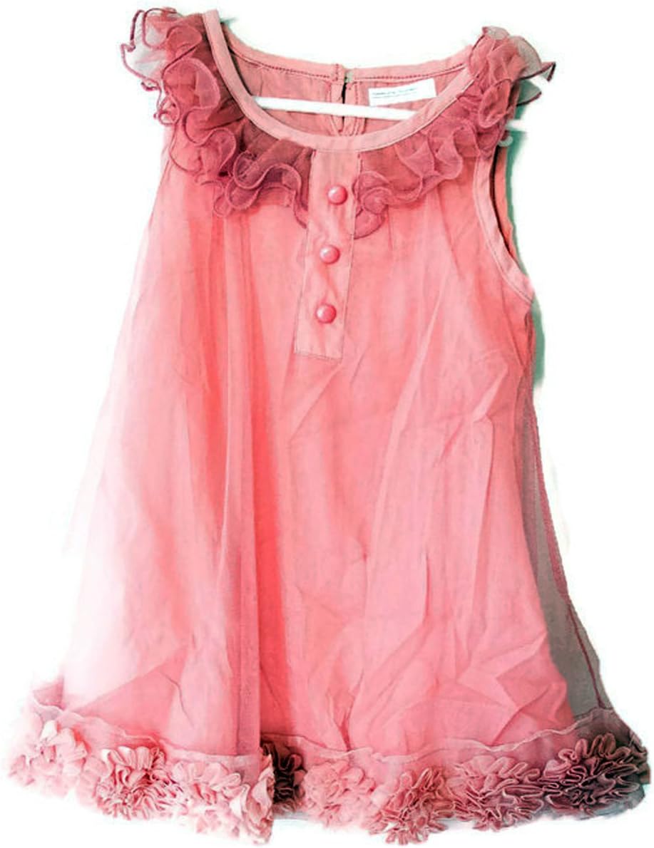 Missing Wispy Princess Dress 7 Pink Stylish Baby Girls Holiday Costume