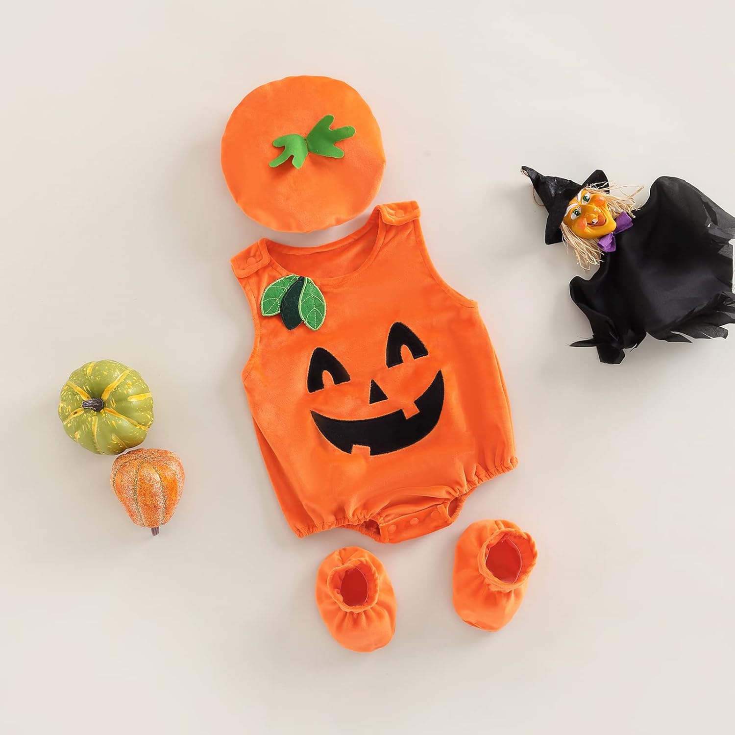 Baby Halloween Romper Set