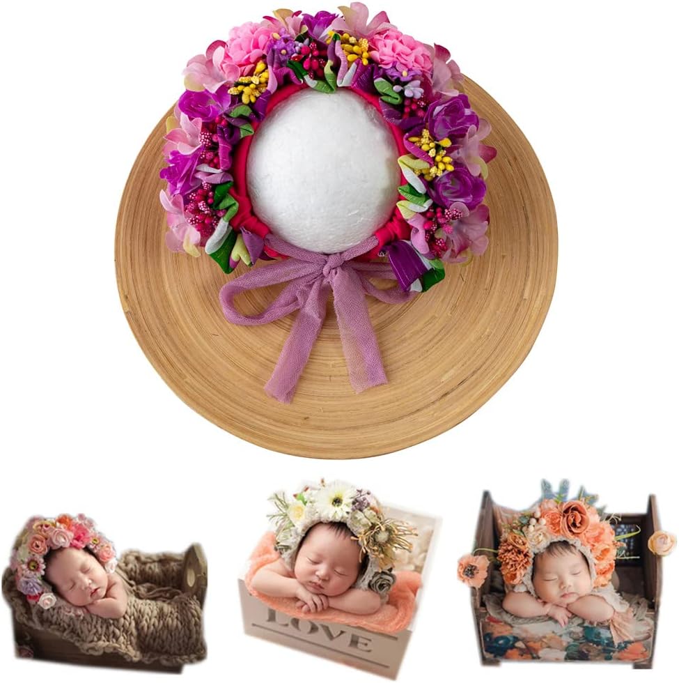 Stylish Baby Sitter Hat with Floral Design