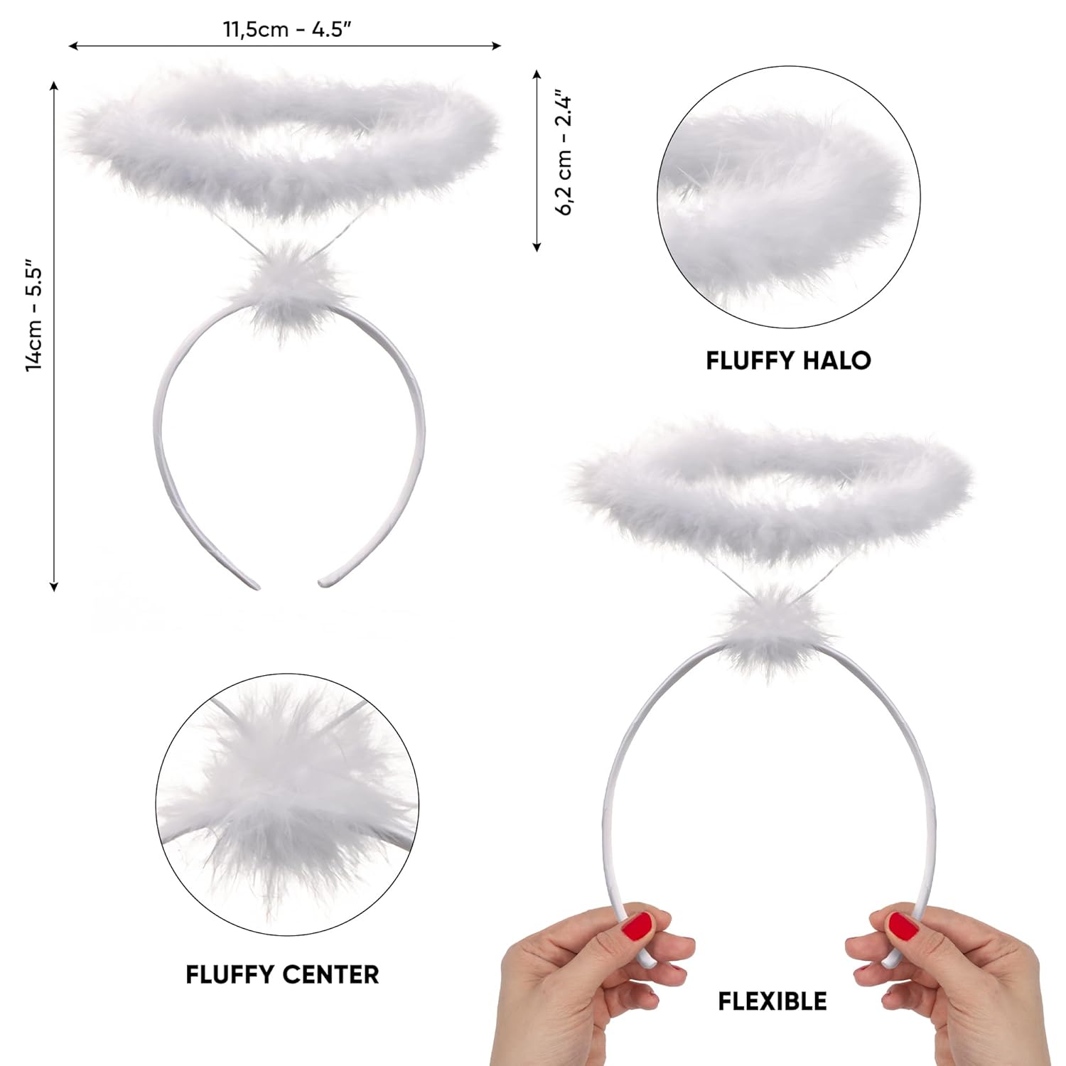 Funcredible Angel Halo Provides Elegance