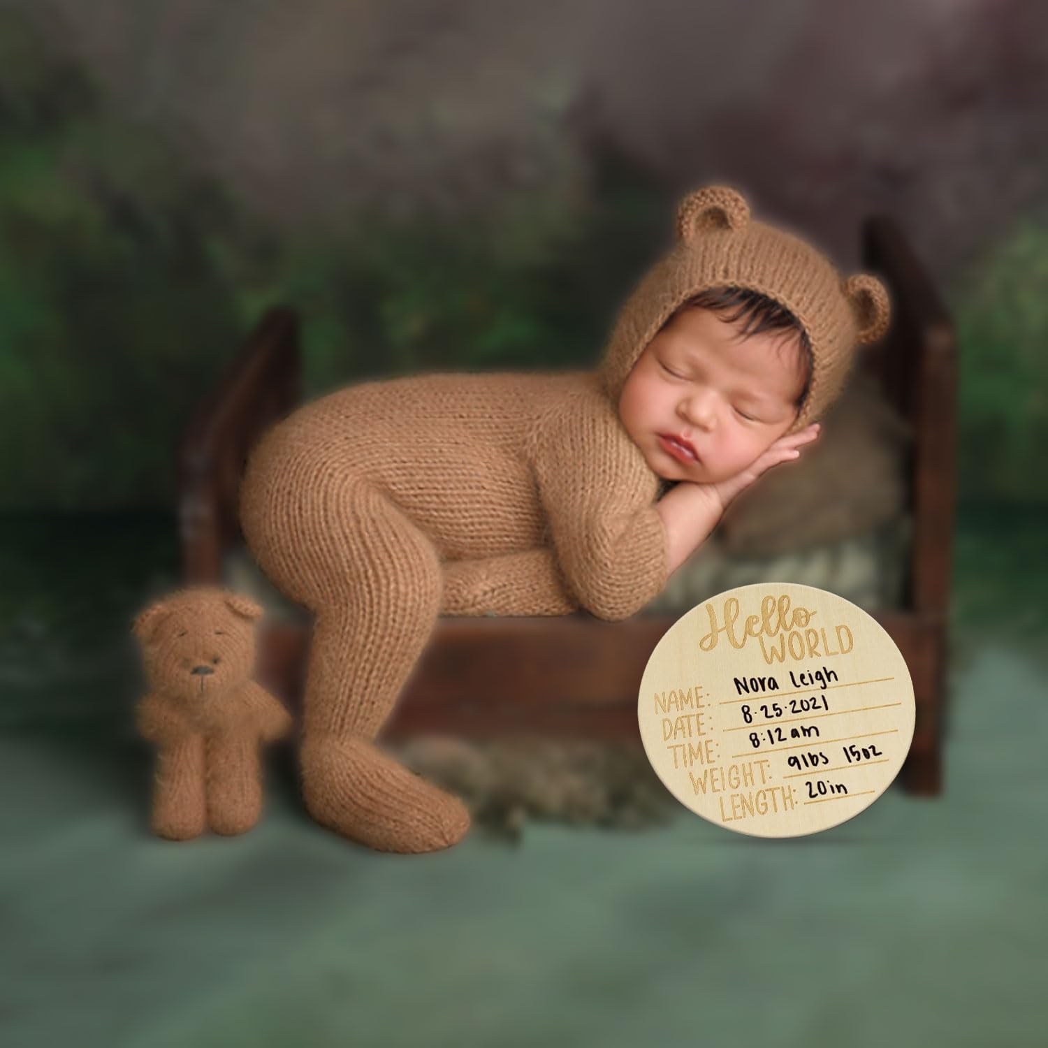 BLUETOP Newborn Bear Costume
