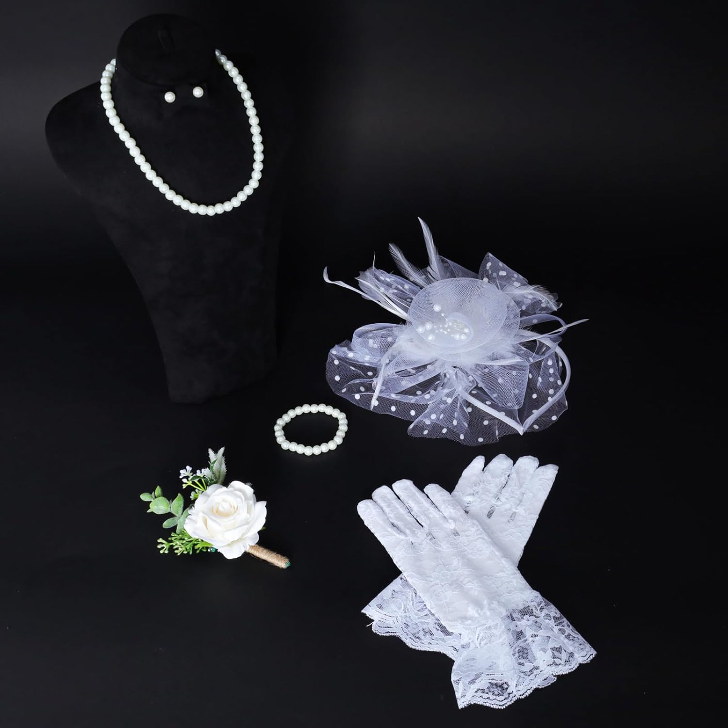 Fumwase 5Pcs Tea Party Favor Kit