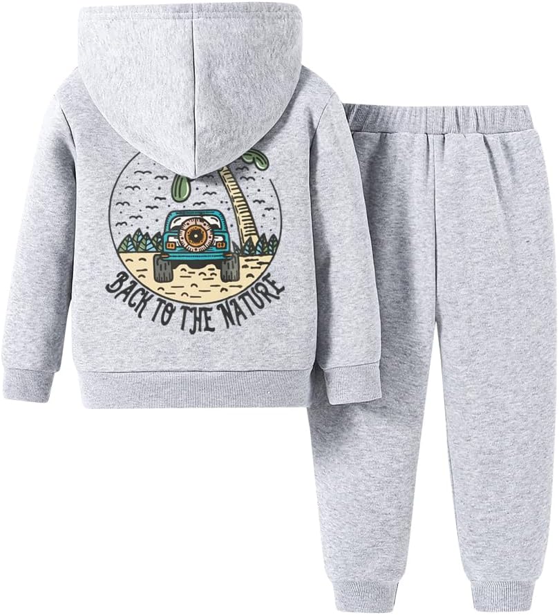Nivne TCO Toddler Boys Clothing Set Winter Hoods Pulleys for Little Boys
