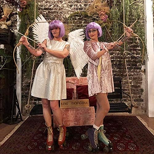 Angel Costume Wings Halo White Costume for Girls and Boys