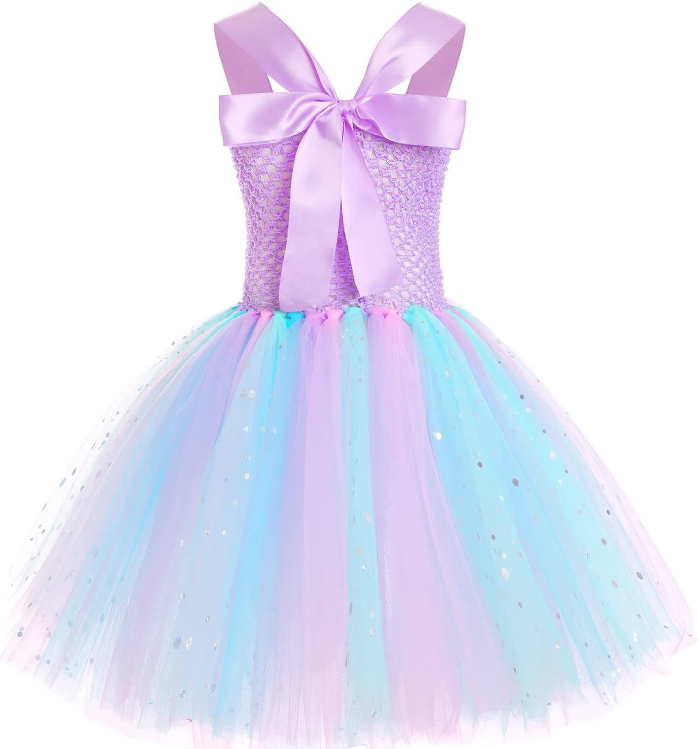Koatobbor Girls Mermaid Costume Tutu for Halloween