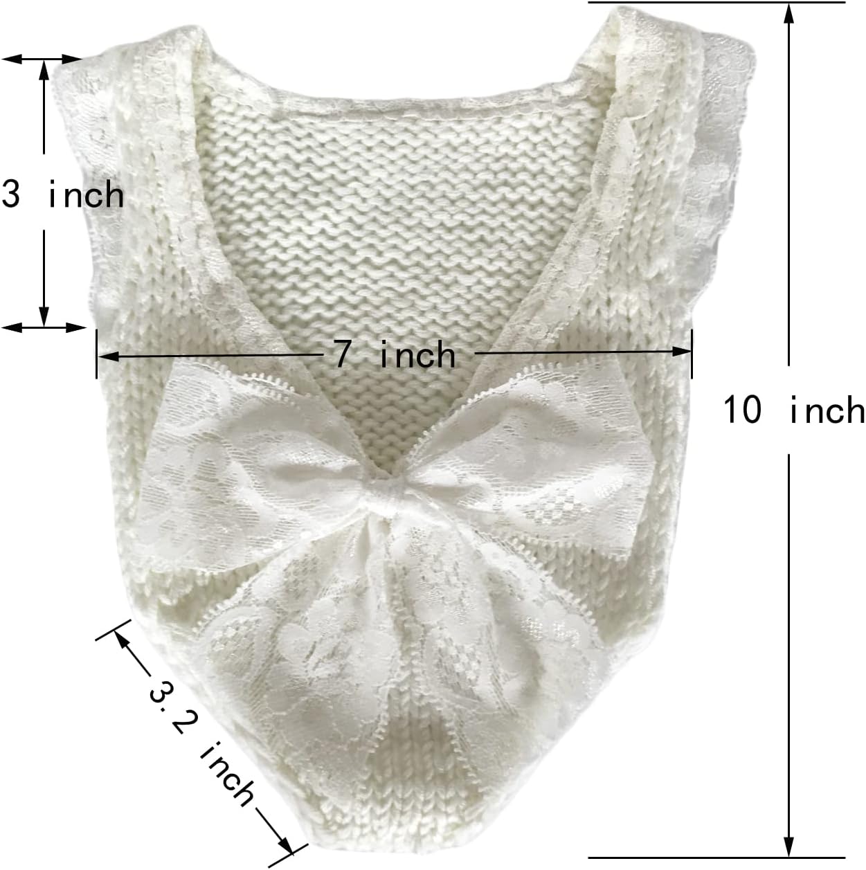 Zeroest Baby Girls Newborn Crochet Romper - Perfect for Photography