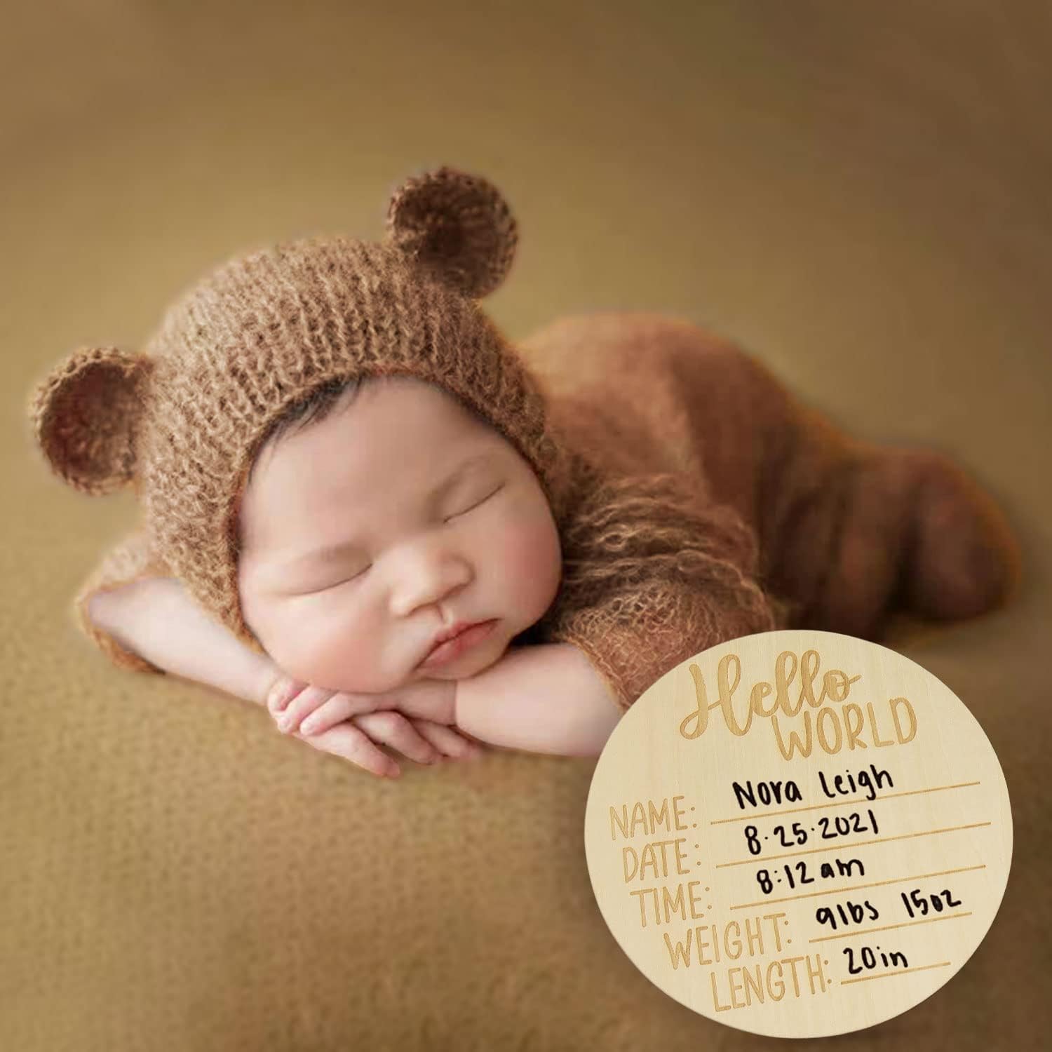 BLUETOP Newborn Bear Costume