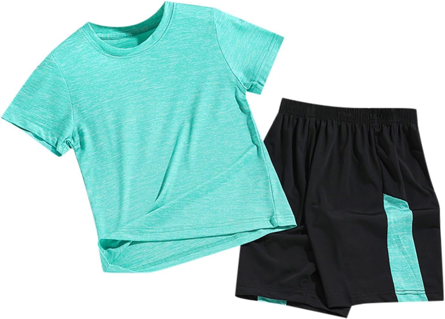 boys summer quick-drying t-shirts shorts