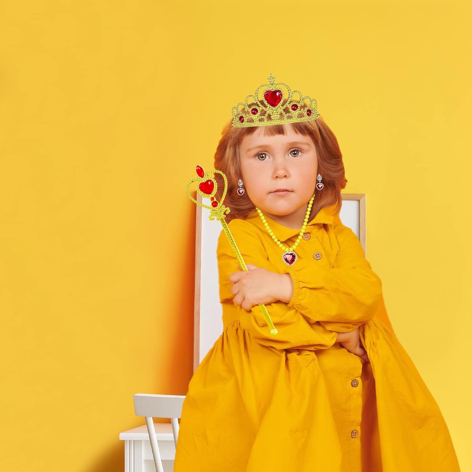 Princess Dress Up Accessories Set for Kids Girls