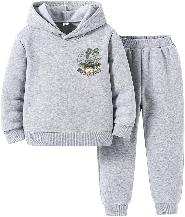 Nivne TCO Toddler Boys Clothing Set Winter Hoods Pulleys for Little Boys