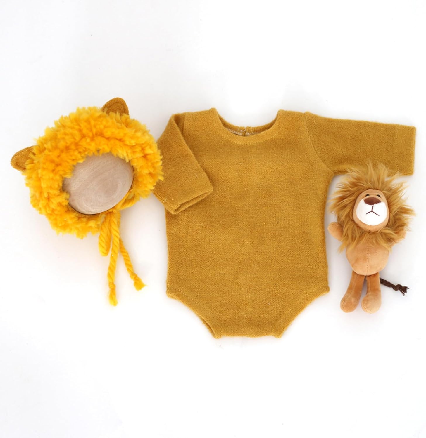 Step into the Jungle Vemonllas Knitted Lion Costume for Baby