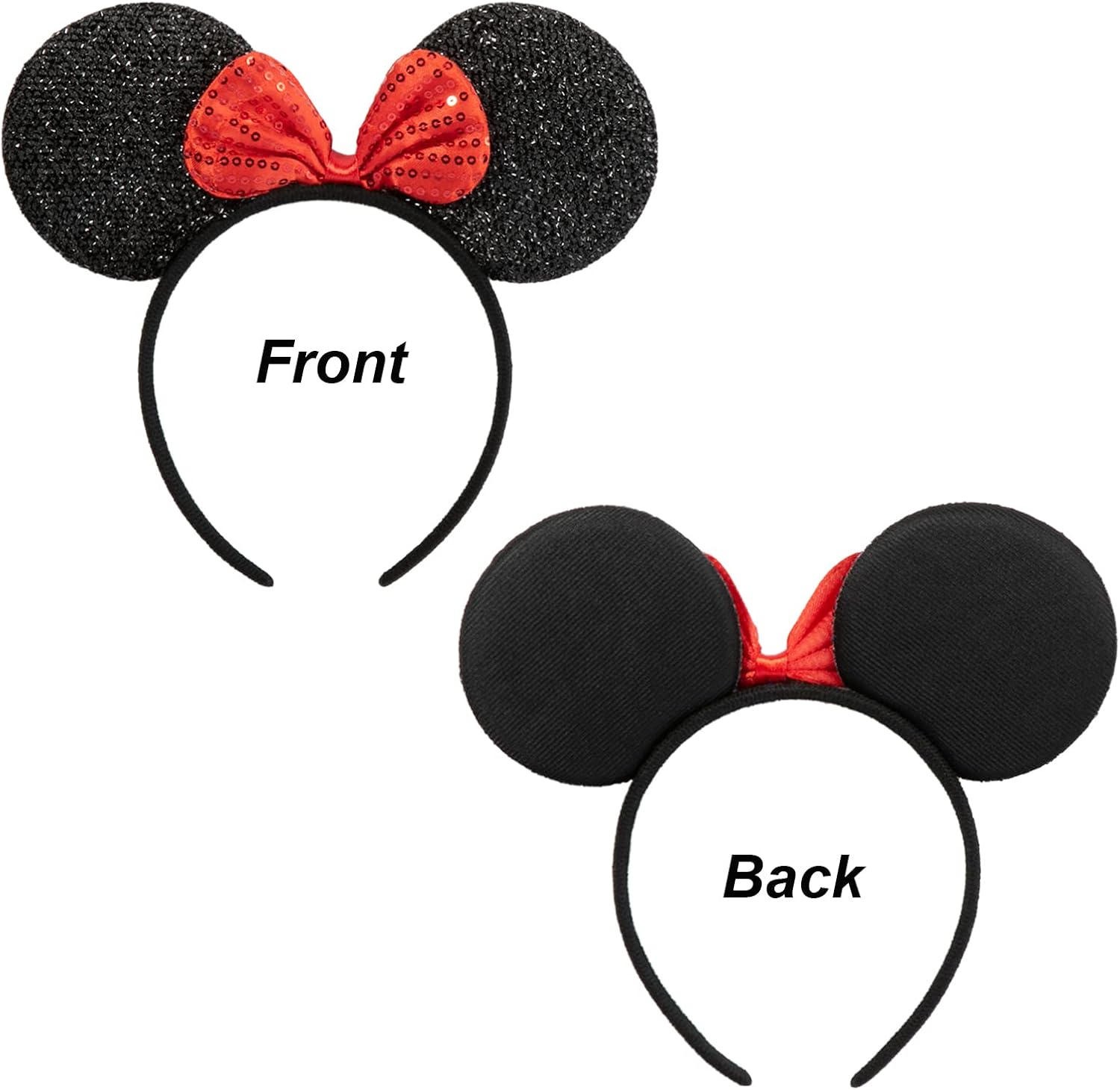 ChuangQi Mouse Ears Headband - 6pcs Set