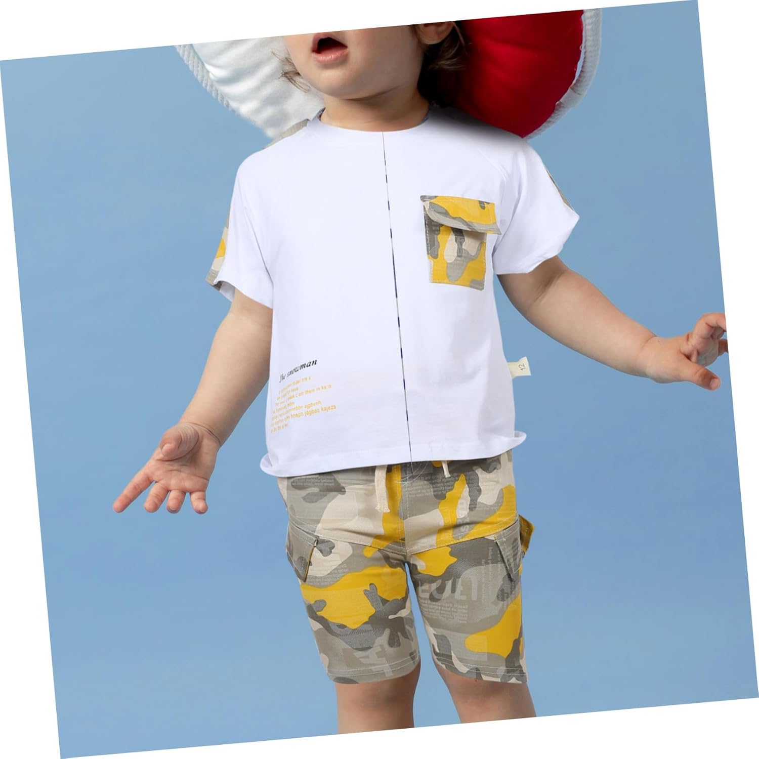 KESYOO Boys Summer Set Trendy T-Shirt Pants for Maximum Coolness