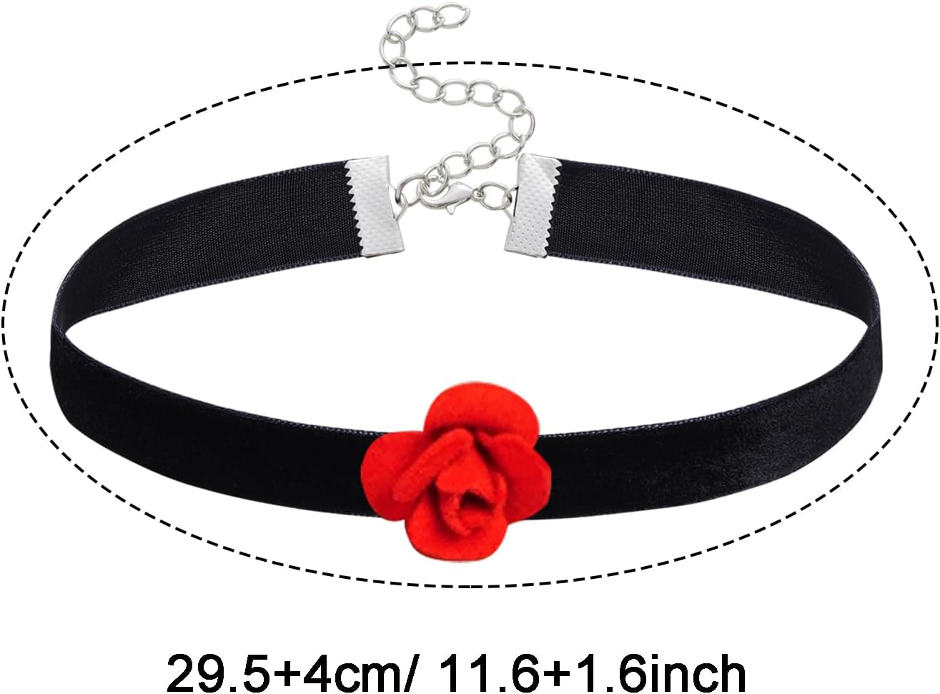 Princess Dress Up Accessories Yellow Hair Bow Rose Necklace
