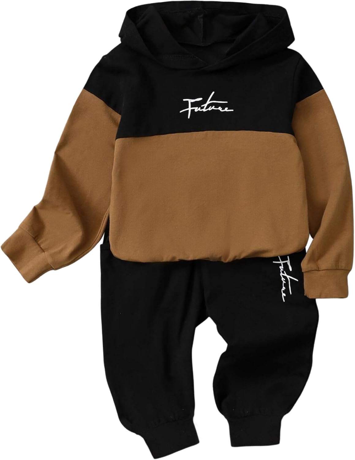 BOMDEALS Christmas Toddler Boys Sweatsuit Set