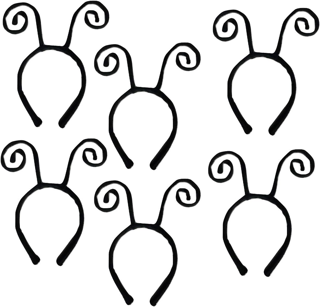 Nicky Bigs Novelties velvet bug antenna costume headband Pack of 6