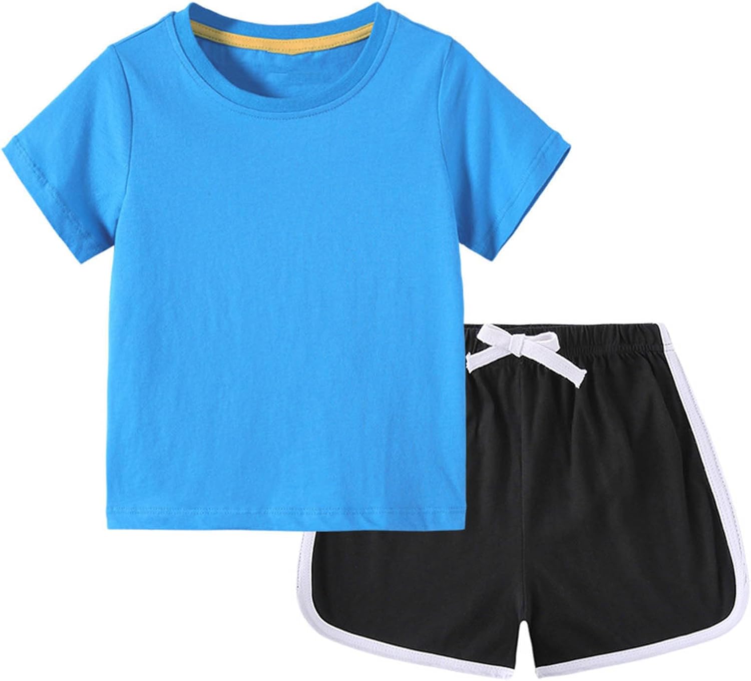 Toddler Boys Girls 2 Piece Summer Tracksuit Set