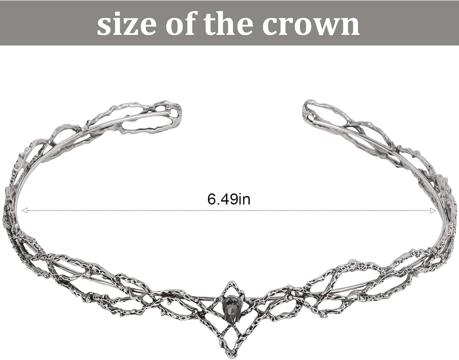 ANBALA Crystal Fairy Crown