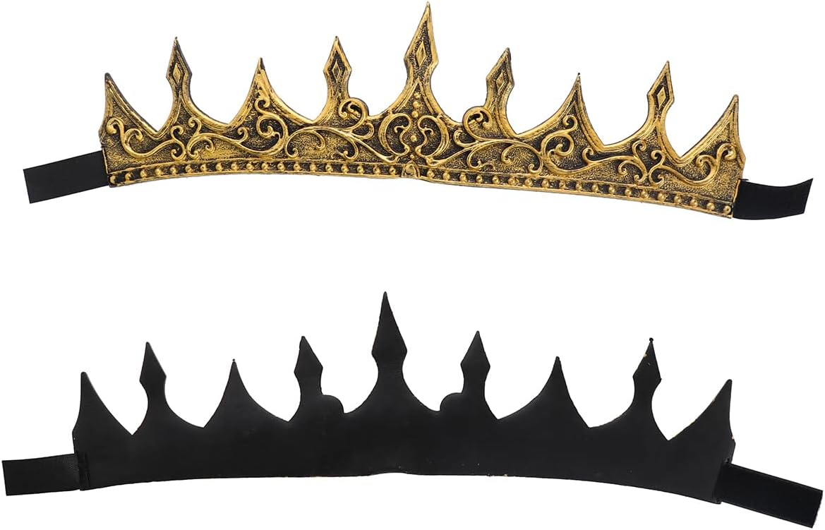 Regal Kings Crown Adjustable Prince Tiara