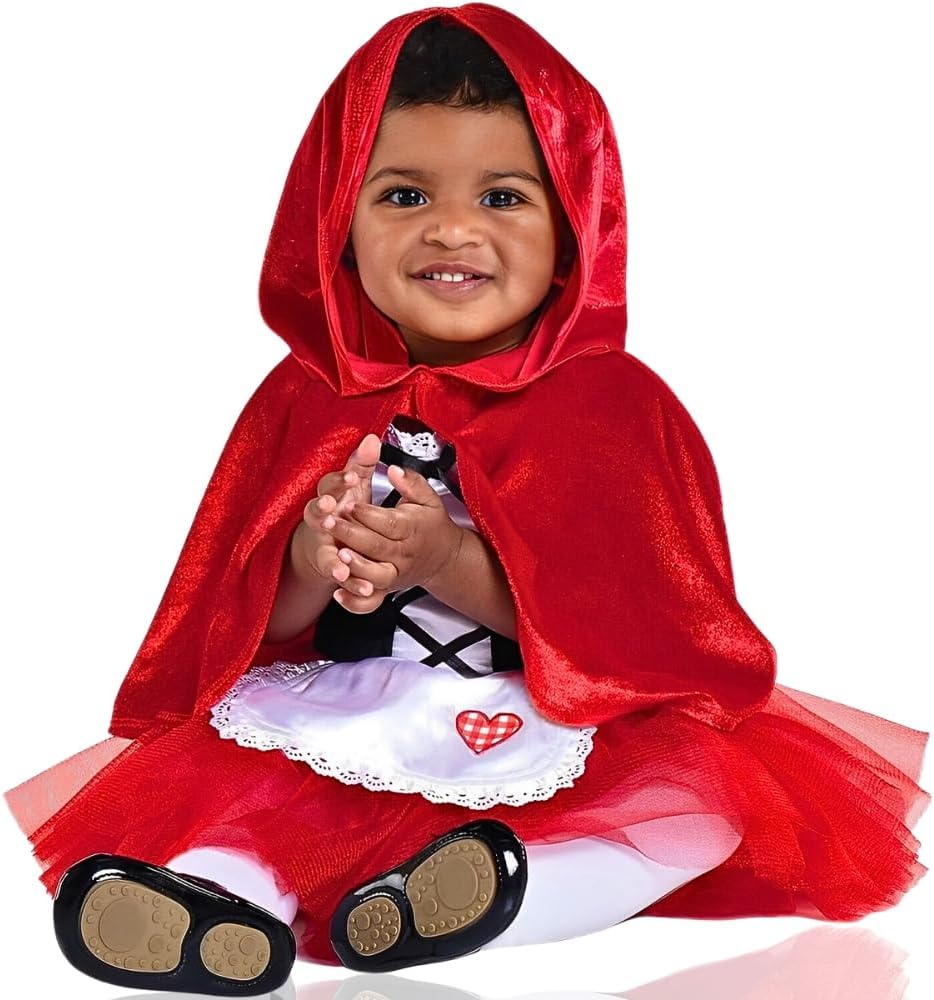 Amscan Red Riding Hood Tutu Dress Cape Set - 3-6 Months
