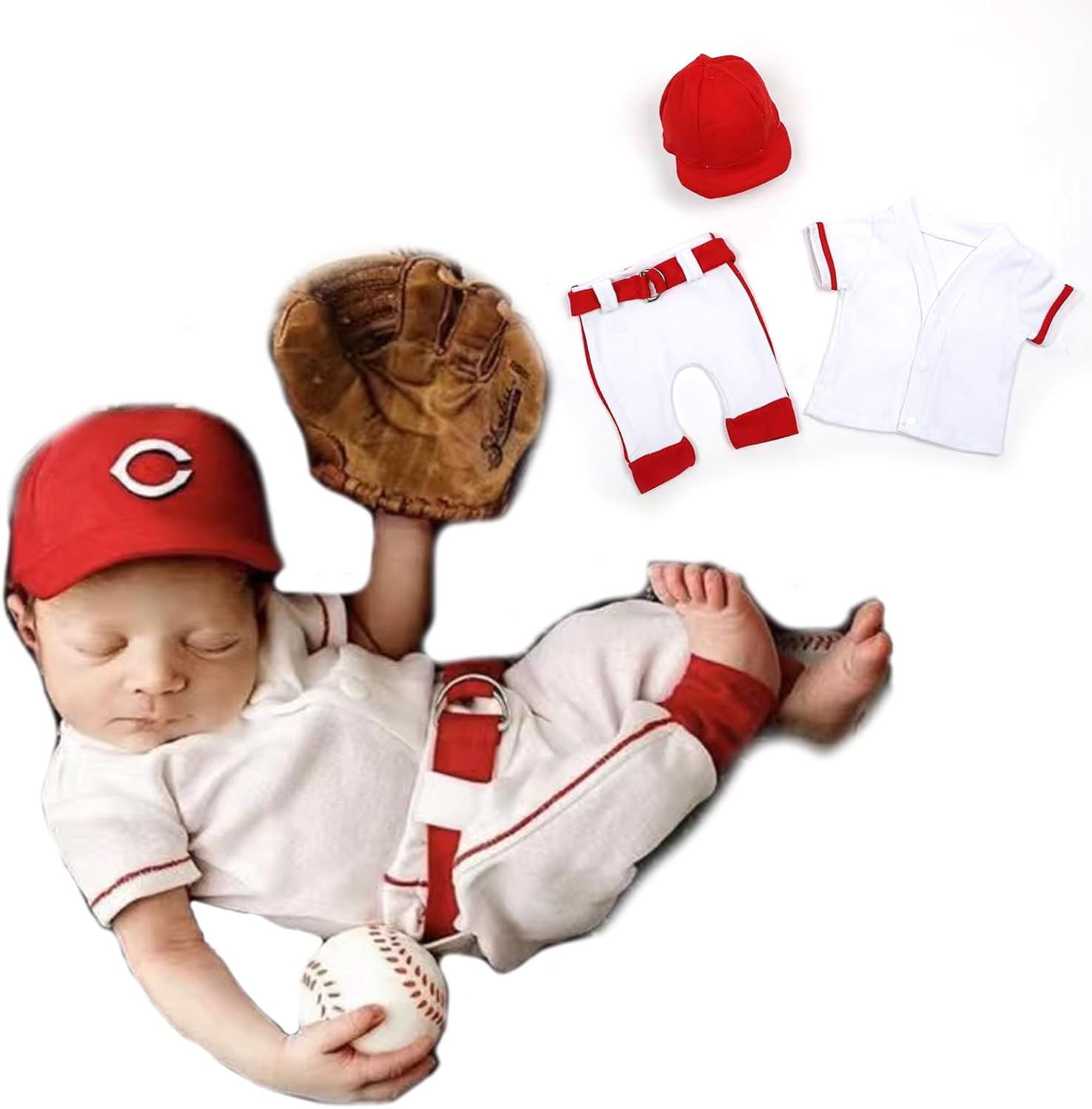 Knitted Baby Costume for Newborns Ball Cosplay Perfect for Photoshoots