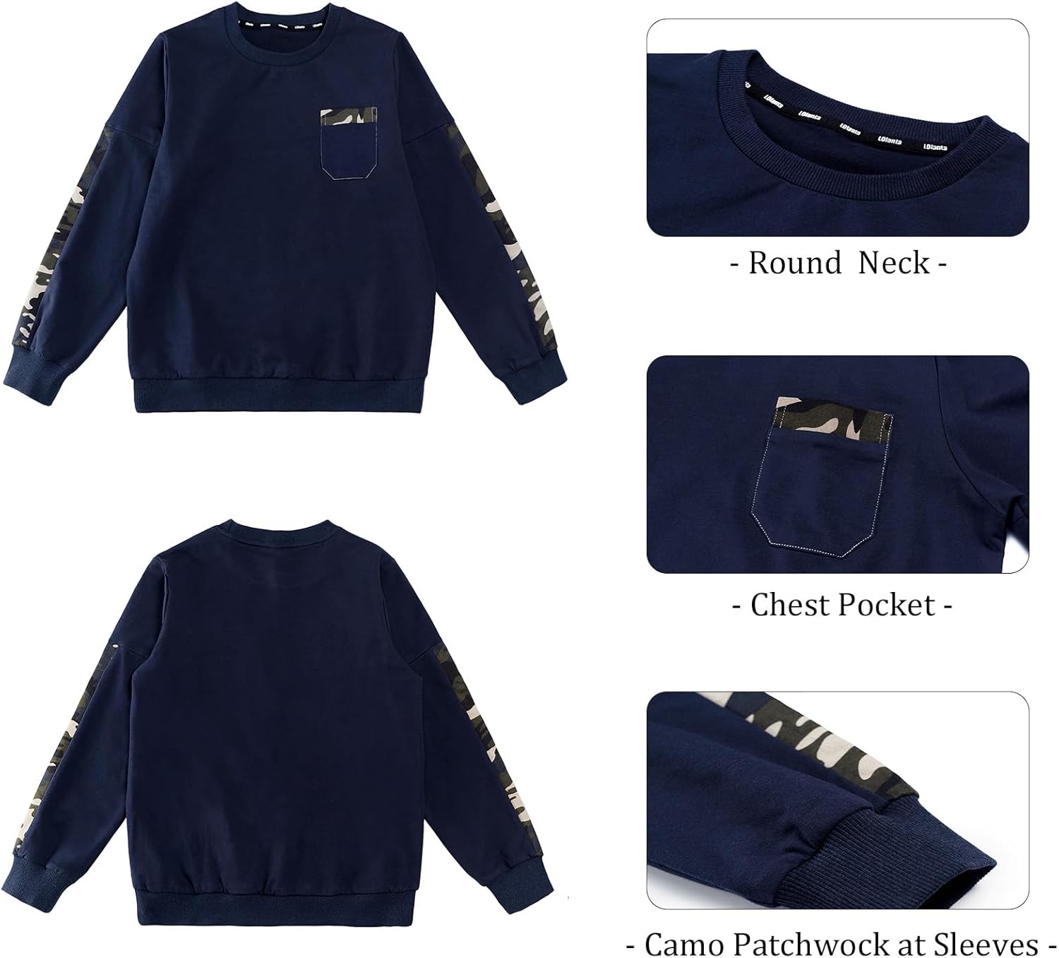 Classic Camouflage Outfit Set for Boys